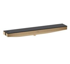 Hansgrohe Rainfinity 26843140 Подключение для душевого шланга | с держателем лейки (бронза шлифованная) фото
