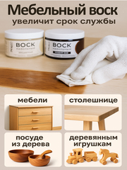 Воск для мебели, Бесцветный, ProArt