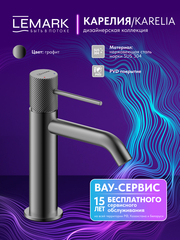 Смеситель для умывальника Lemark LMF-2012S-GM 