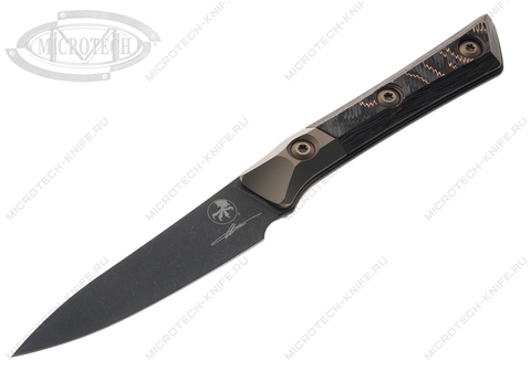 Нож Microtech Kitchen Paring Bolster 3500B-1DLCLWCFS DLC Carbon 