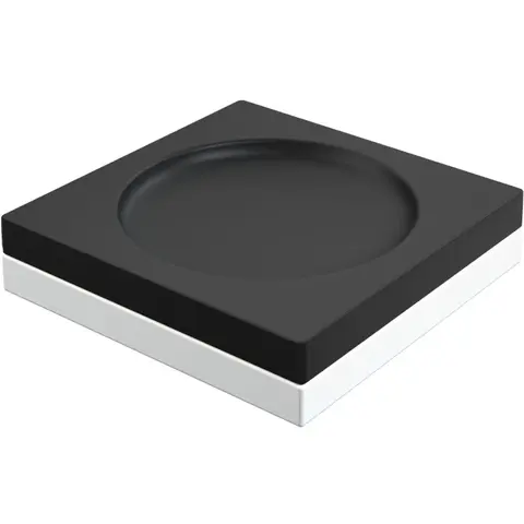 Boheme 10960-B Мыльница квадратная Qubic Black