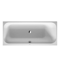 Duravit Happy D.2 700313000000000 Ванна акриловая 1700х750 мм, прямоугольная .встраиваемая версия , с наклоном для спины справа, цвет белый фото
