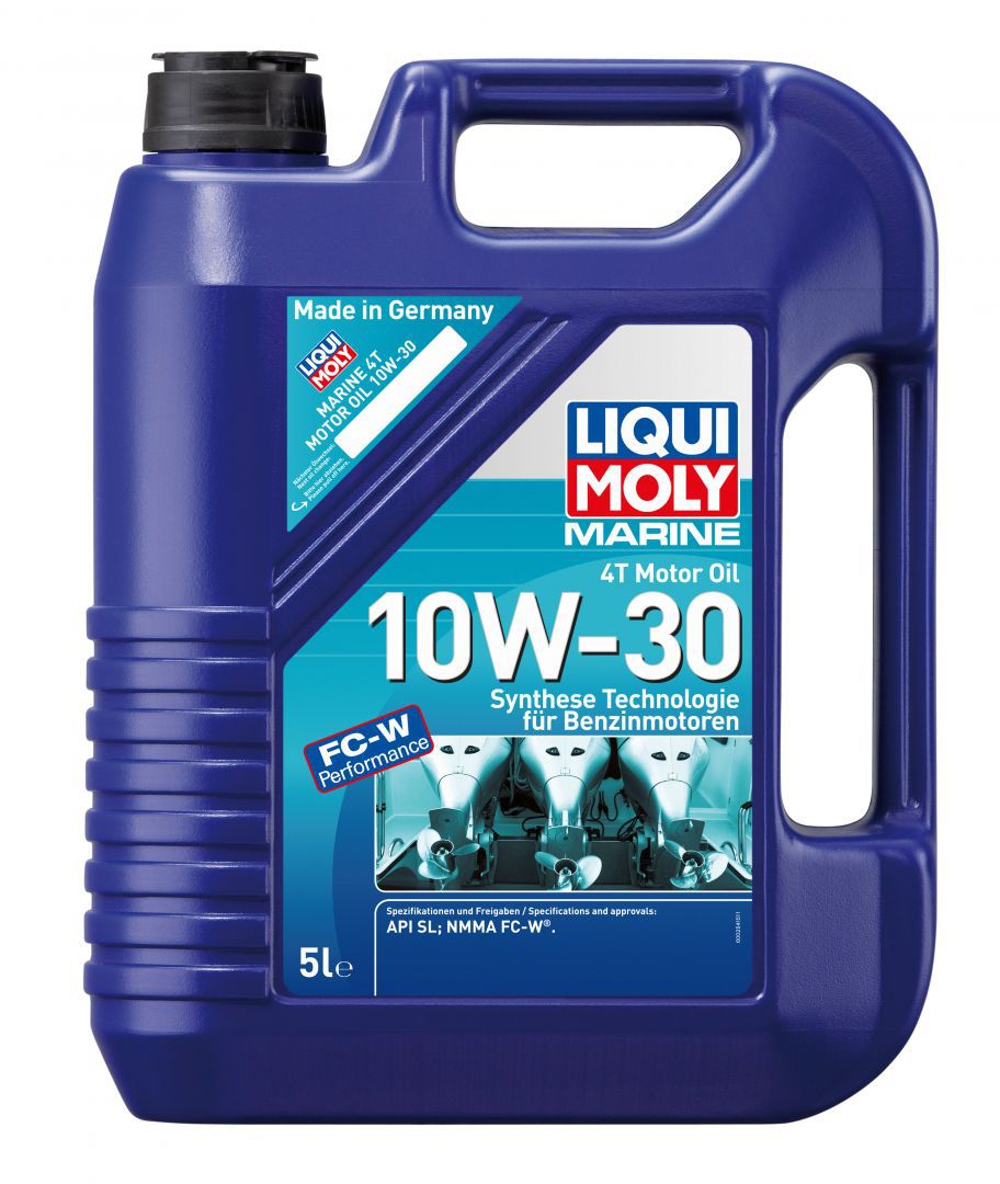 Liqui Moly Marine 4T Motor Oil 10W-30 - НС-синтетическое моторное масло для лодок