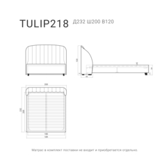 Кровать TULIP 218
