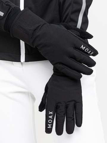 Лыжные перчатки Moax Sport Warm черные