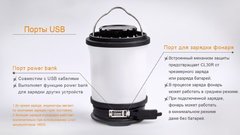 Фонарь Кемпинговый Fenix CL30R (серый) 650lm аккумуляторный