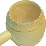 Ковш точеный 0,5 л (липа) - 4