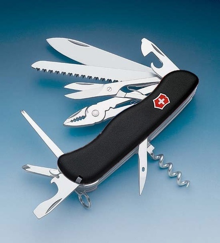 Нож складной Victorinox Hercules, 111 mm, Black (0.9043.3)
