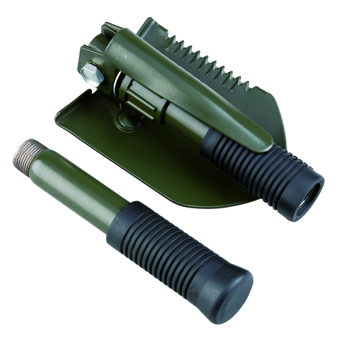Многофункциональная туристическая лопата AceCamp Folding shovel with pick