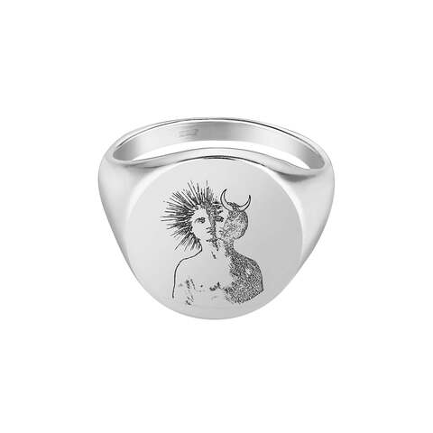 SRN Печатка Tatouer с гравировкой 