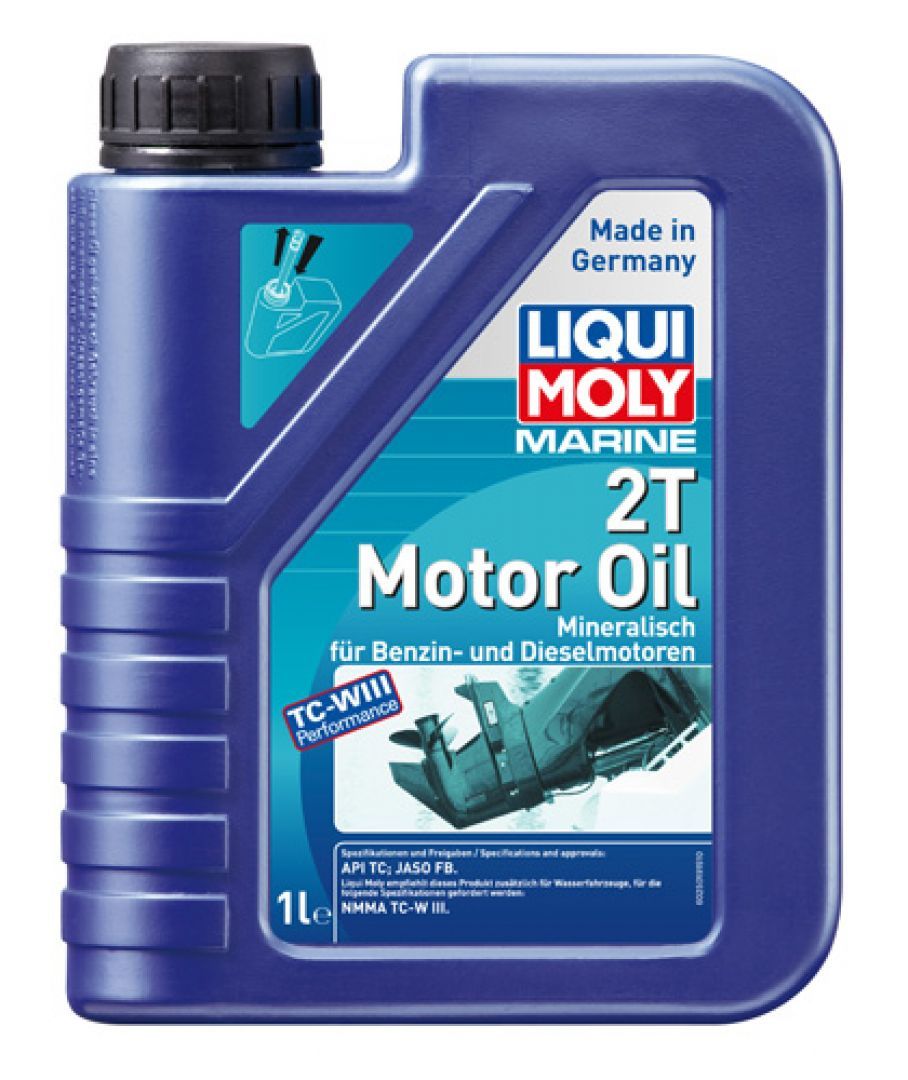 Моторное масло Liqui Moly Marine 2T Motor Oil минеральное 1л