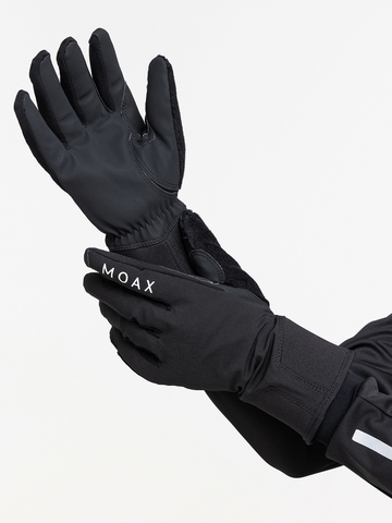 Лыжные перчатки Moax Sport Warm черные