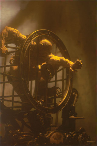 Парад Монстров Клайв Баркер фигурка Голем Илиджакс — Clive Barker's Infernal Parade Golem Elijah