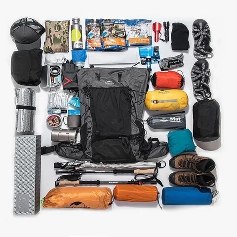 Рюкзак туристический Naturehike Rock 60L+5 dyneema