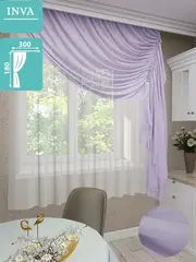 Тюль вуаль для гостиной спальни детской
