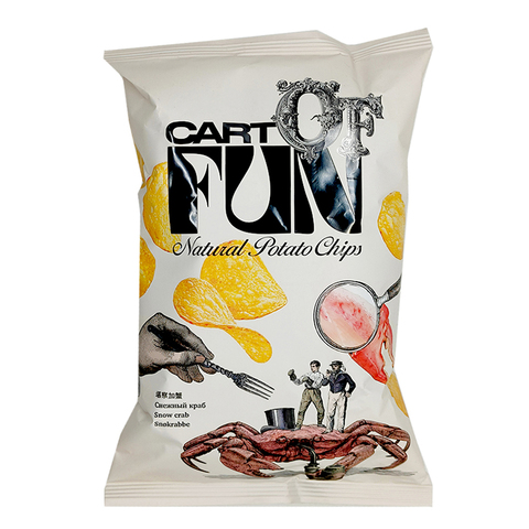 Чипсы Cart of Fun краб 67г