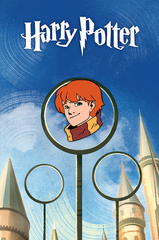 Металлический пин "Harry Potter: Ron"