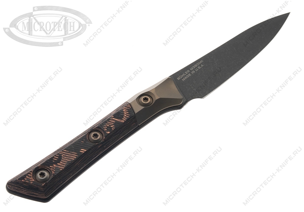 Нож Microtech Kitchen Paring Bolster 3500B-1DLCLWCFS DLC Carbon