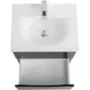 BelBagno MARINO-CER-MINI-600-2C-SO-NL-P База под раковину подвесная с двумя выкатными ящиками, Nero Lucido, 596x390x500
