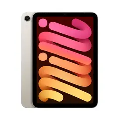 Планшет Apple iPad mini 7 (2024) Wi-Fi + Cellular 128GB, Starlight (Сияющая звезда)