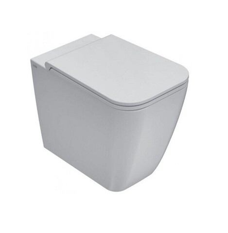 Globo Stone ST004BI Унитаз приставной, ширина, мм-360, глубина, мм-520, высота, мм-430, материал-керамика, сиденье-необходимо заказать, цвет-белый
