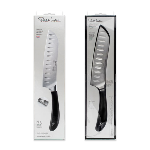 Нож кухонный Сантоку 17 см ROBERT WELCH Signature knife арт. SIGSA2069V