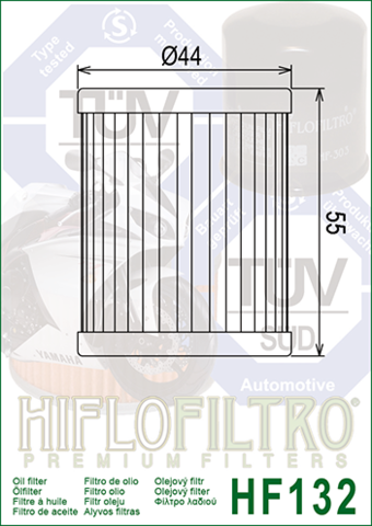 Фильтр Масляный HifloFiltro HF132