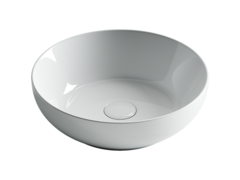 Ceramica Nova Element CN6020 Умывальник чаша накладная круглая, 37x37, цвет: белый фото