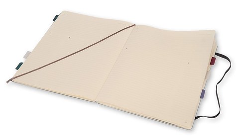 Блокнот Moleskine Professional Soft XL, цвет черный, без разлиновки