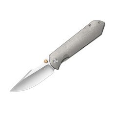 Фото Складной нож Kizer Harpoon Fold, сталь Elmax, рукоять титан, серый