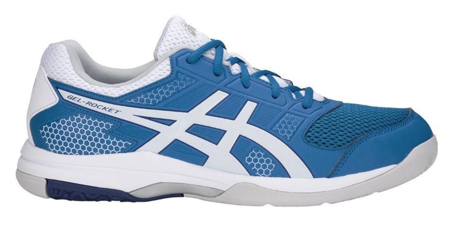 Asics Gel Rocket 8 мужские волейбольные кроссовки синие-белые