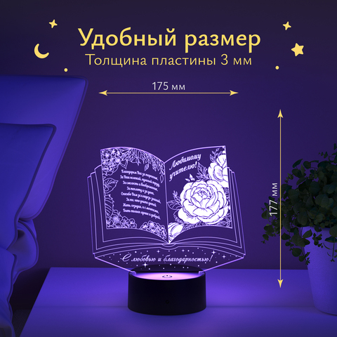 Подарок Любимому учителю на день учителя Новый год