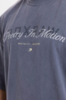 Футболка Boxraw Poetry In Motion Oversized Синий