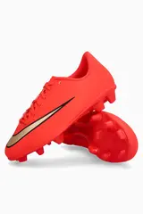 Бутсы Nike Zoom Mercurial Vapor 17 Club FG/MG Junior - красный