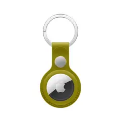 Тканевый брелок с заводным кольцом Apple FineWoven Key Ring для AirTag, Chartreuse (Зеленый)