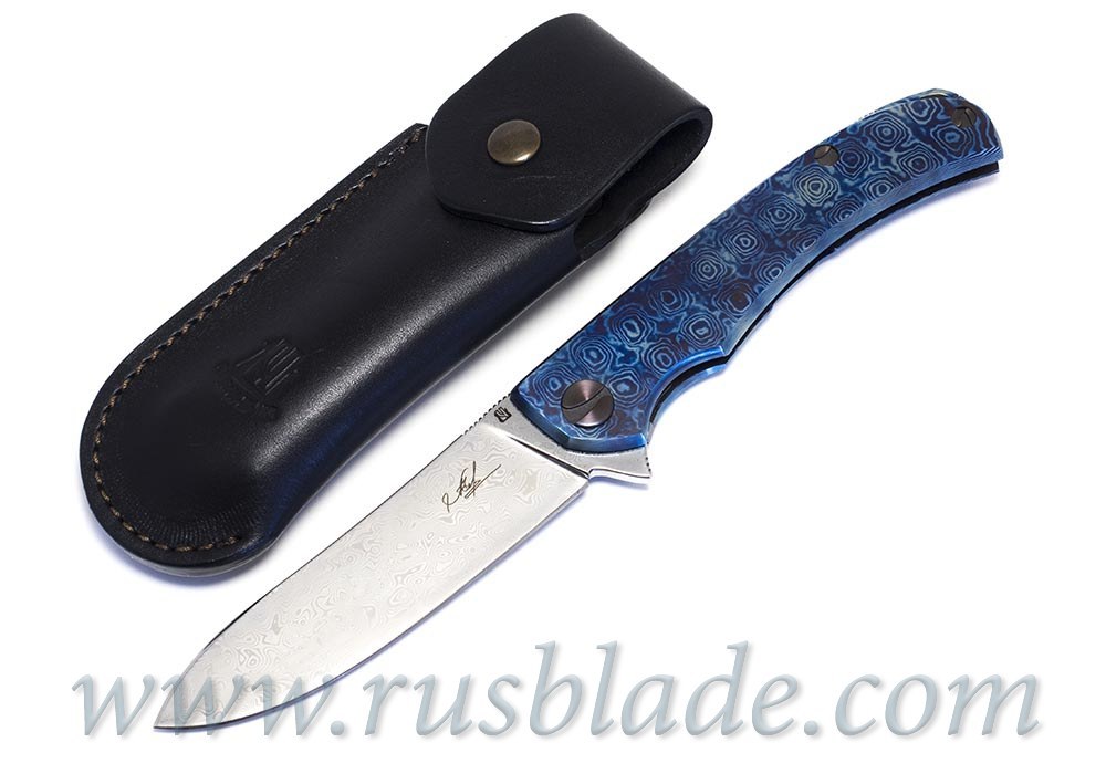 Cheburkov Frieze Damascus Custom Knife - фотография 