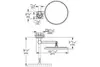 GROHE Allure 40967GN1 Зеркало с увеличением, холодный рассвет матовый