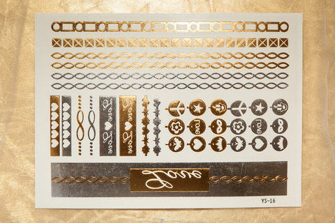 Флеш тату / Flash Tattoo №YS-16 купить за 200&nbsp;руб