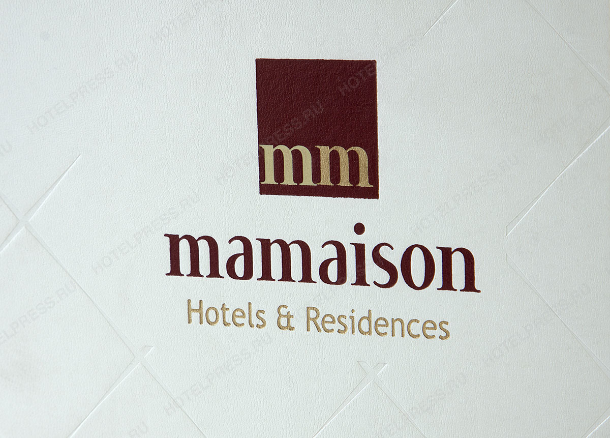 Информационная папка гостя отеля Mamaison