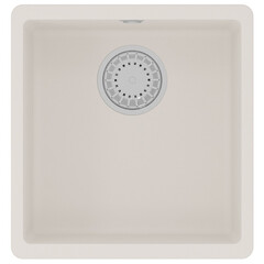 Lemark 9910064 Кухонная мойка Lemark SINARA 400-U подстольного монтажа из кварцгранита цвет: Жасмин фото