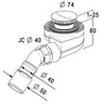 Radaway Turboflow TB50P Сифон для душевого поддона 5 см