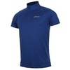 Футболка для бега мужская Asics Ss 1/2 Zip синяя - 1