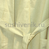 Халат льняной женский для бани - 3