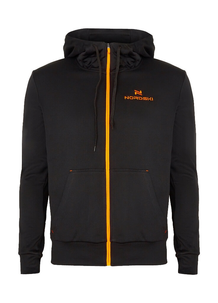 Nordski Hood Cuff спортивный костюм мужской black-orange - 10