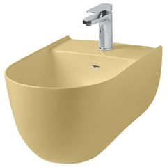 ArtCeram The One THB001 12 00 GIALLO ZINCO *1 Биде подвесное, цвет: жёлтый фото