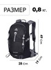 Картинка рюкзак туристический Ai One 1751 Black - 2
