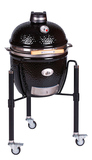 Гриль керамический Monolith Grill Junior Pro Serie 2.0 черный с подставкой