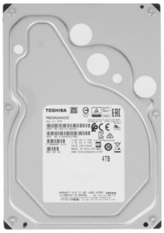 Жесткий диск 4TB SATA 6Gb/s Toshiba (KIOXIA) MG08ADA400E