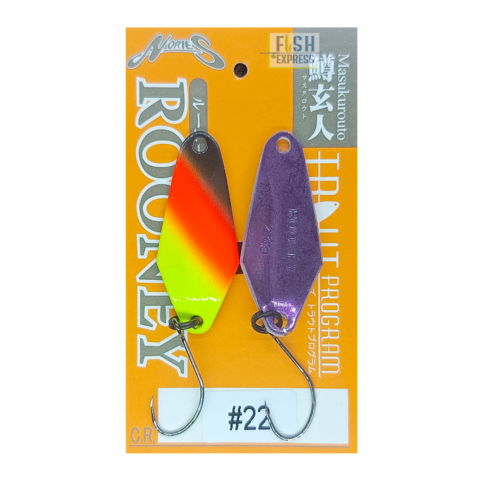 Блесна колеблющаяся на форель ROONEY 2.8гр #22 (реплика 2026)