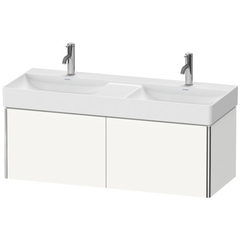Duravit XSquare XS406402222 Тумба подвесная под раковину # 235312, 2 выдвижных отделения, 397x1184x460мм, цвет White High Gloss фото